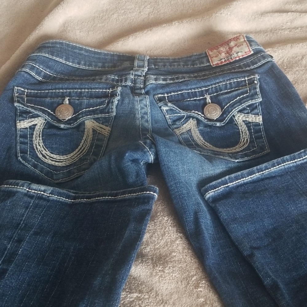 Gently used jeans